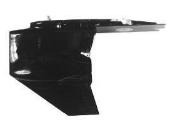 OEM Mercury / Quicksilver Gear Housing Assembly Bravo III Dual Water Pickup 8M0046683 (no gears)