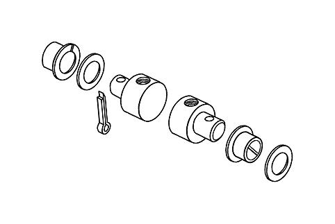 Dometic CH4400/CH5600 Brass Cable Pivot Kit - CA27563P
