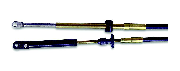 Dometic SeaStar CCX205 cable end connections, representative family detail; one 25-foot cable