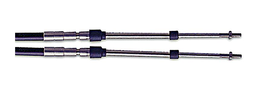 Dometic SeaStar CCX633 cable end connections, representative family detail; one 7-foot cable