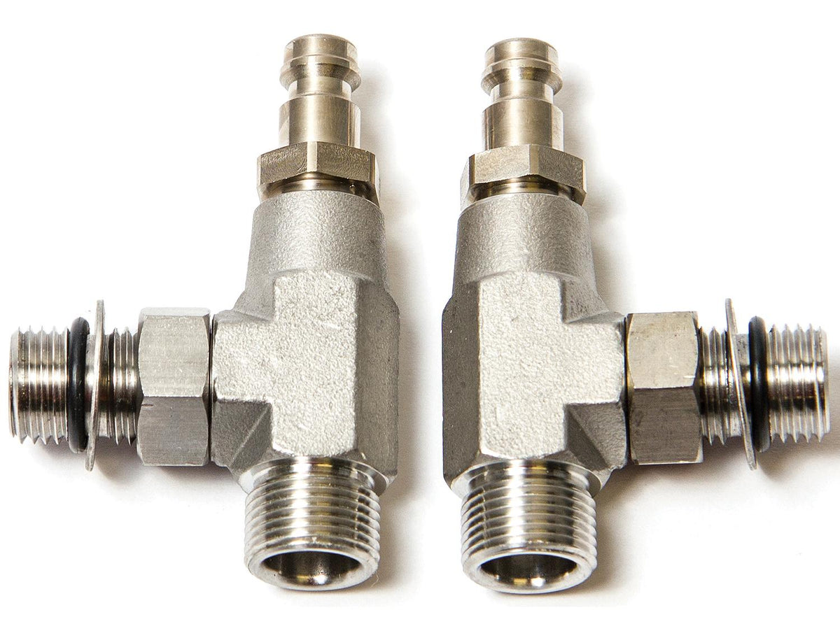Dometic SeaStar ORB Steering Bleeder Tee Kit, 2-Pack - HF6002; component or family detail