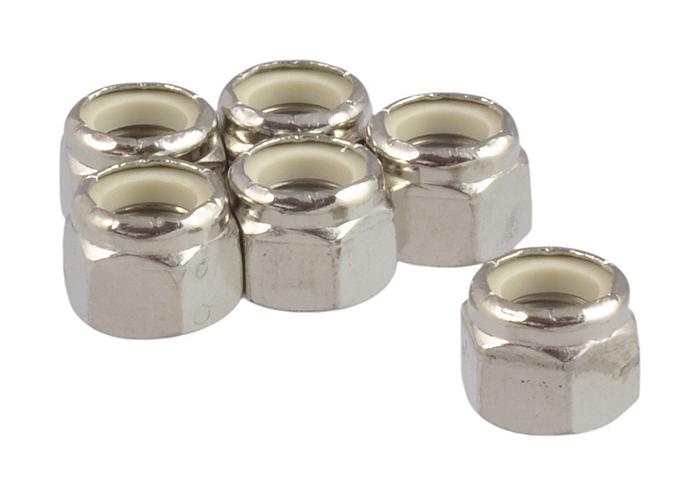 Dometic SeaStar 1/2-inch NF Steering Locknut Kit, 6-Pack - HF6008; component or family detail