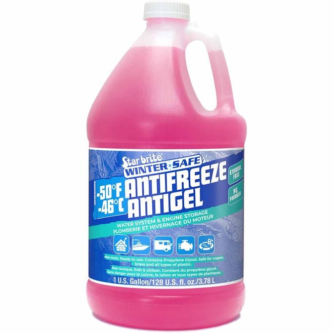 Starbrite WinterSafe -50°F Antifreeze Gallon Multipack (3,6,12,24,55)