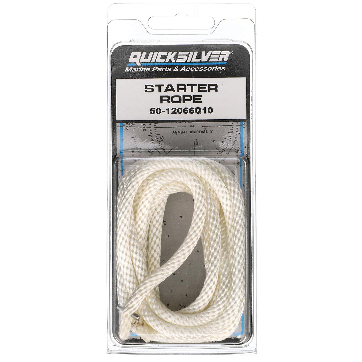 OEM Mercury / Quicksilver 12066Q10 Manual Start Outboards Starter Rope Line, Braided Nylon