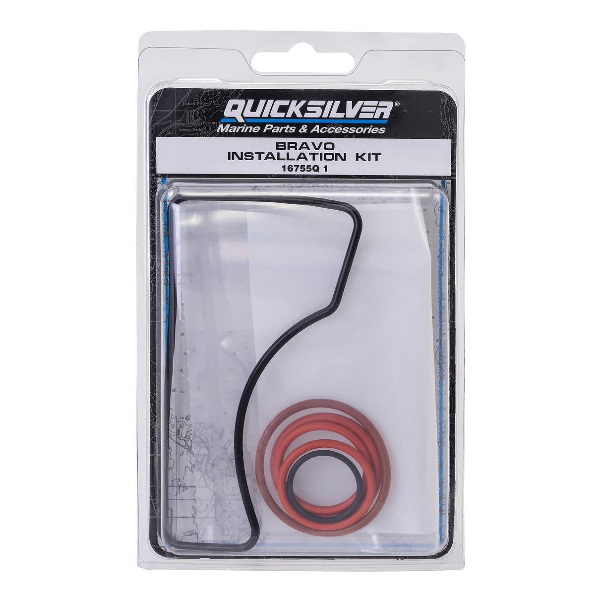 OEM Mercury / Quicksilver 16755Q1 Bell Housing Installation Gasket Kit for MerCruiser Bravo Drives, 1-Set