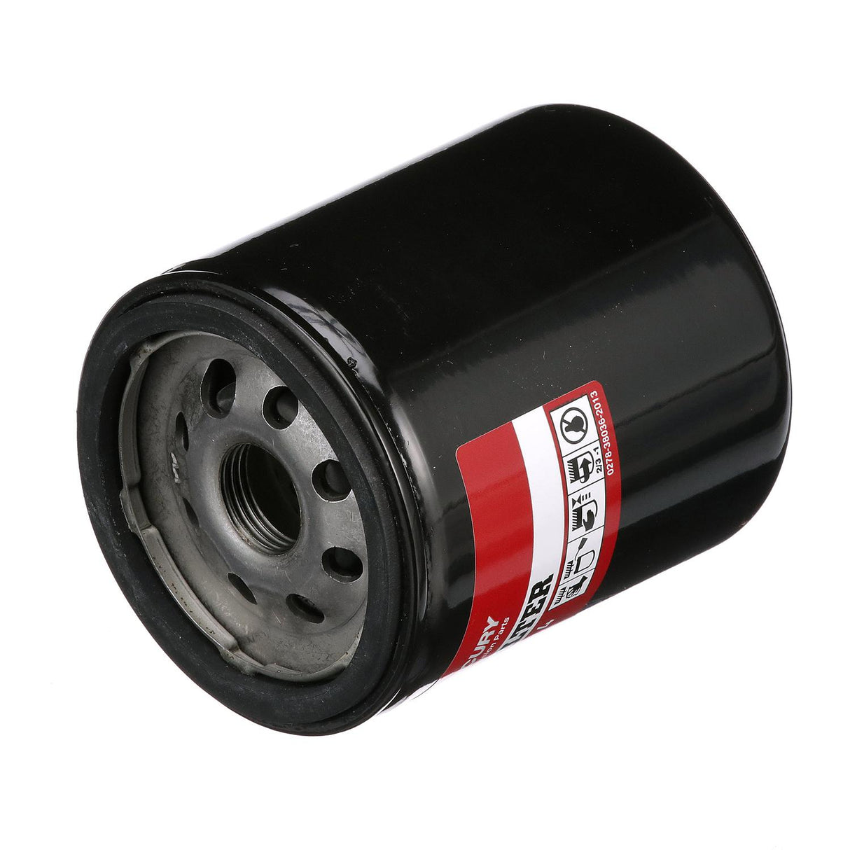 Mercury Water Separating Fuel Filter 18458T3 with Black Sensor for 1995 and Earlier Mercury or Mariner V6 EFI/DFI Outboards