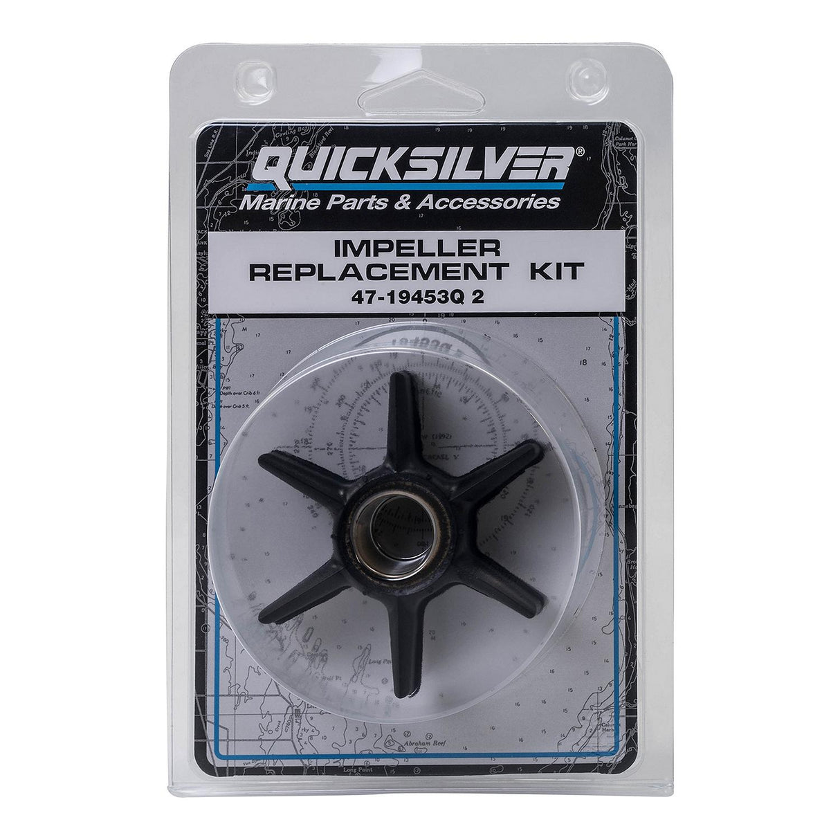 OEM Mercury / Quicksilver 19453Q2 Water Pump Impeller Repair Kit for Select Mercury and Mariner Outboards