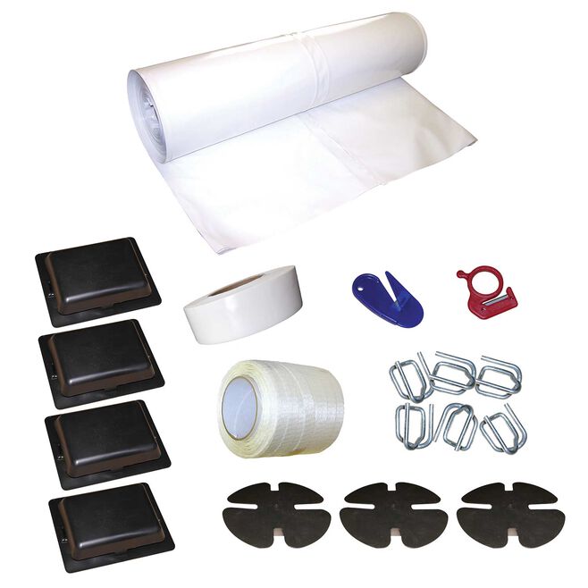 Small Boat DIY Shrink Wrap DuckPack