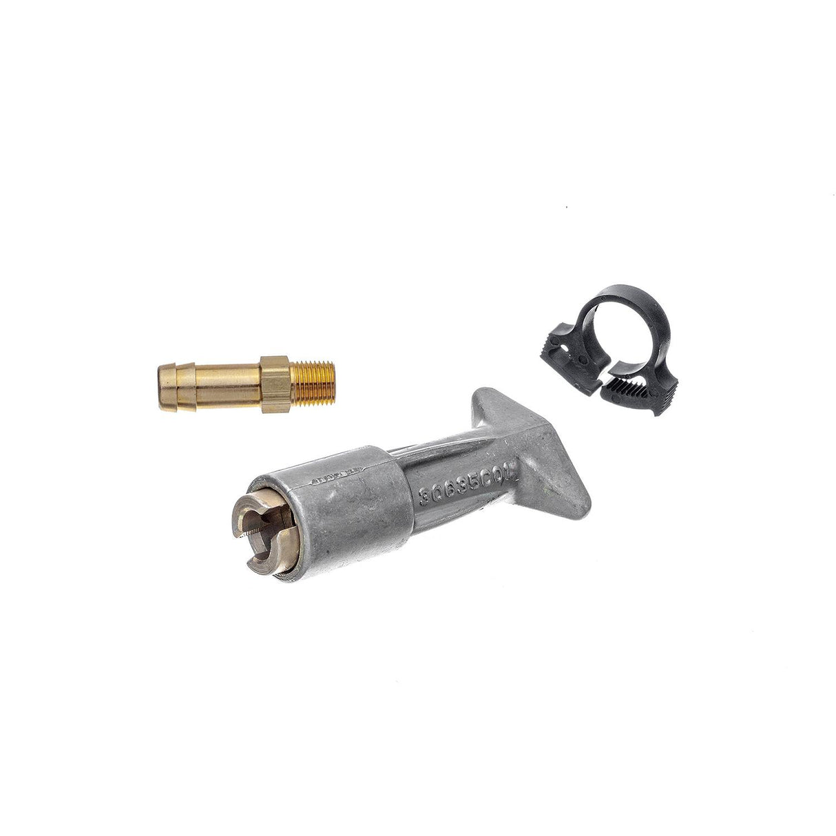 OEM Mercury / Quicksilver 30635Q3 Cast Aluminum Twist-Lock Style Marine Fuel Line Connector