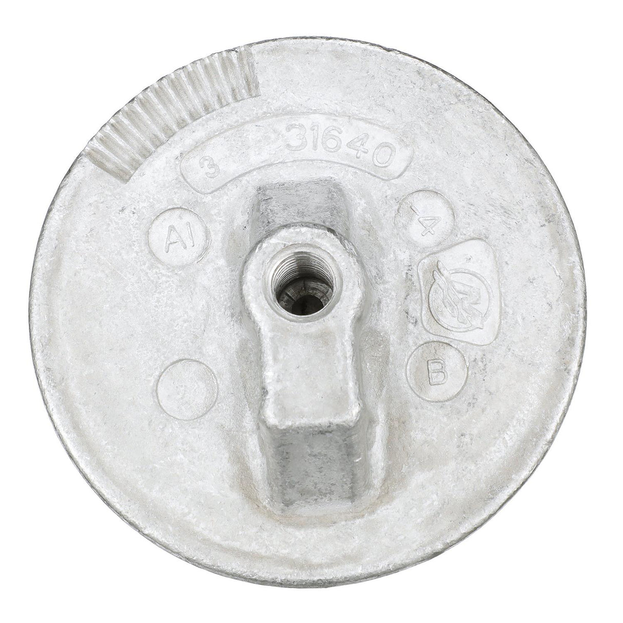 Mercury Replacement Aluminum Anode 31640T4 for Select Mercury/Mariner 30-200hp Outboards and MerCruiser Drives