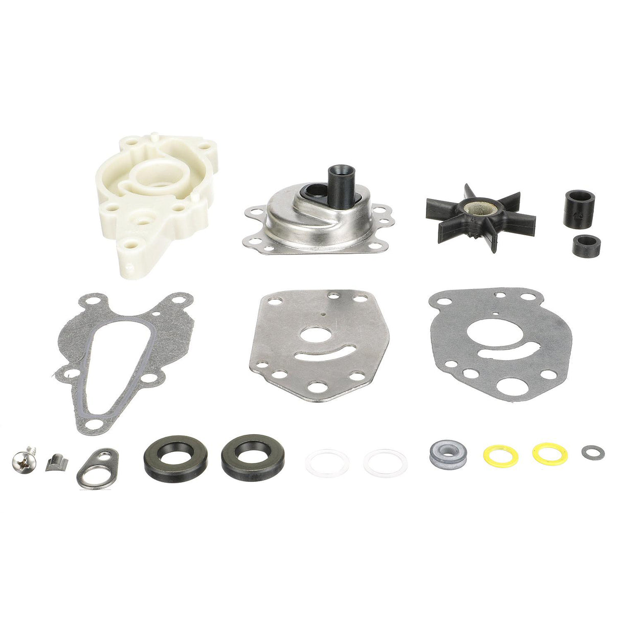 OEM Mercury / Quicksilver 42089A5 Water Pump Repair Kit for Mercury or Mariner 6-15hp 2-Stroke & 4-Stroke Outboards