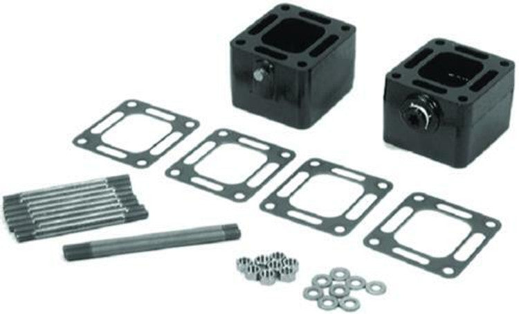 OEM MerCruiser Exhaust Riser Spacer Kit 3" 93320A14 (SS elbows only)
