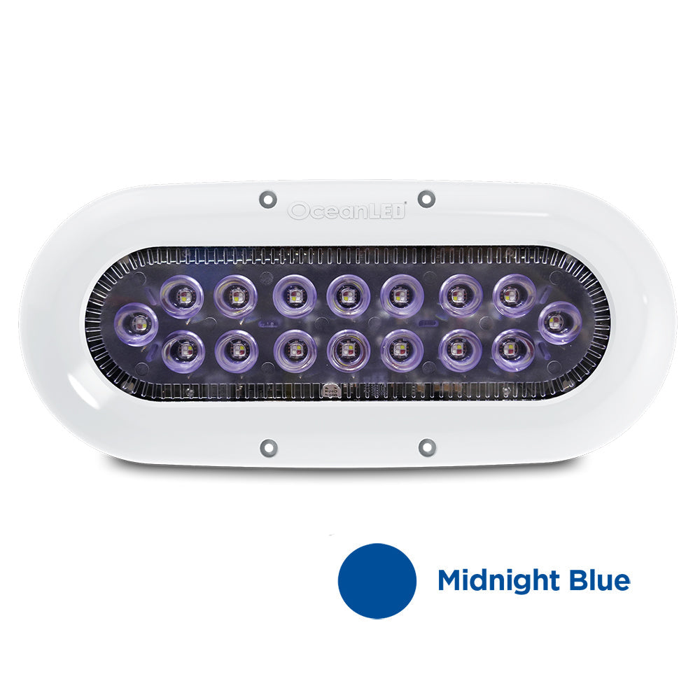 OceanLED 012309BI light body; included isolation mounting kit not shown