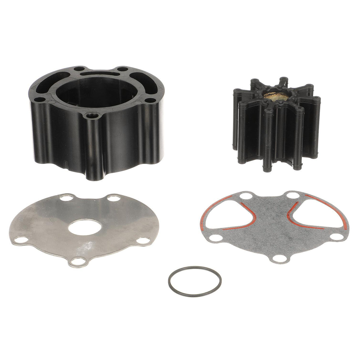 OEM Mercury / Quicksilver 72774A89 Water Pump Repair Kit for 2-Piece Plastic Body Sea Water Pumps