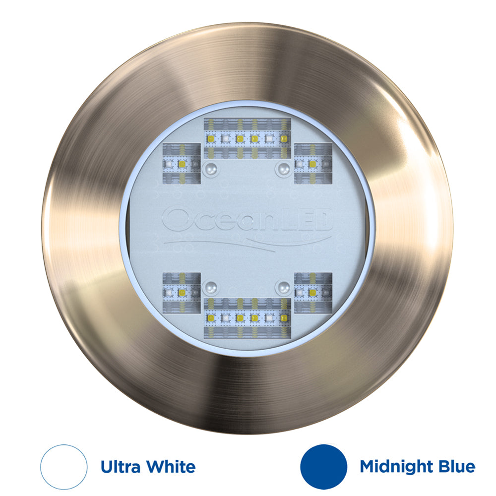 OceanLED Explore E3 XFM Underwater Light, Ultra White / Midnight Blue | E3009BW