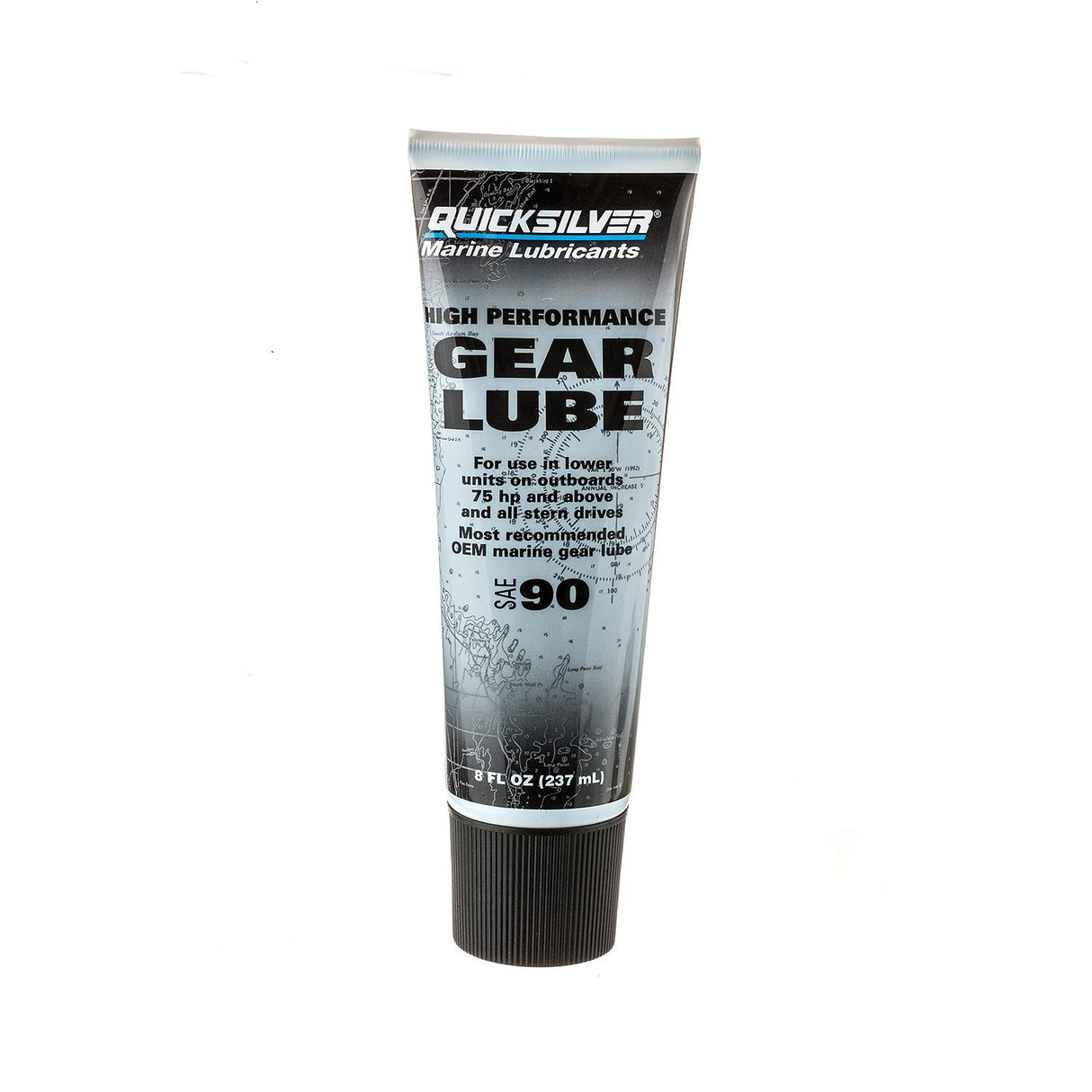 OEM Mercury / Quicksilver 802851Q02 SAE 90 High Performance Gear Lube, 8 Oz.
