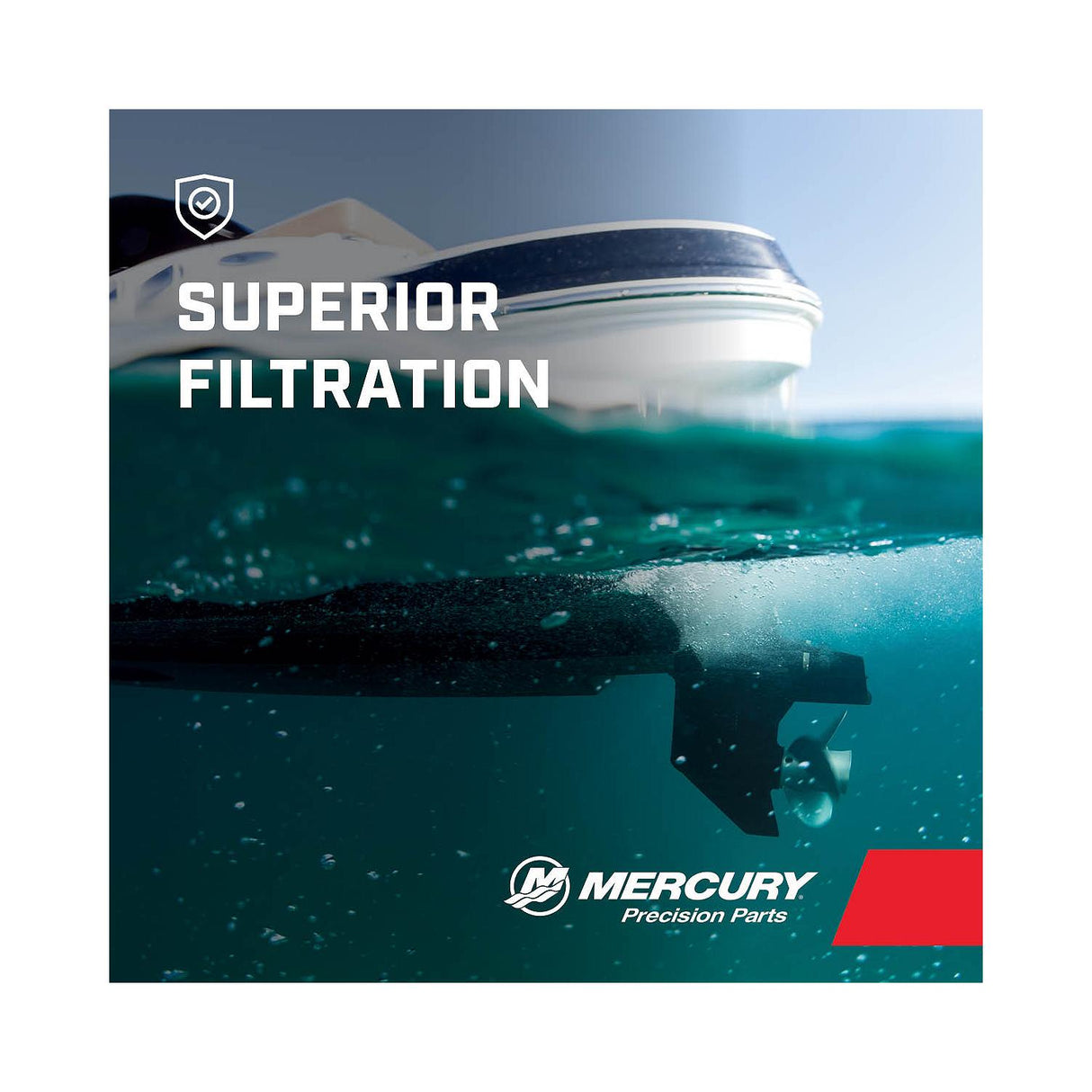 Mercury Water Separating Fuel Filter 802893T for Remote Mount Filter Systems