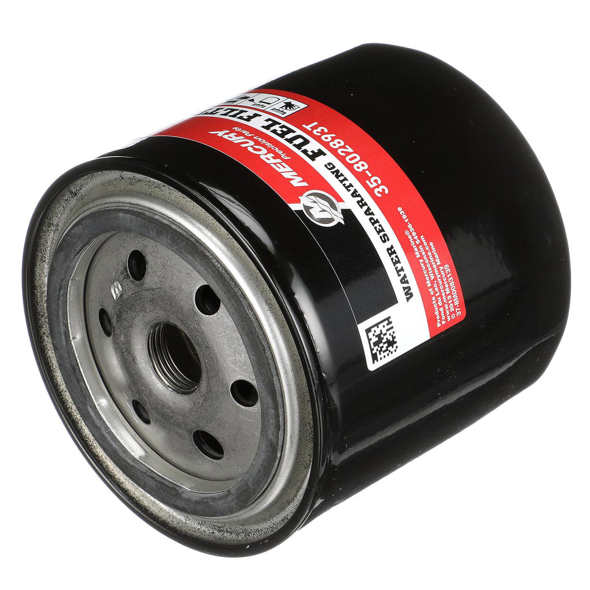 Mercury Remote-Mounting Water Separating Fuel Filter Kit 802893A4 for most outboards and MerCruiser engines.