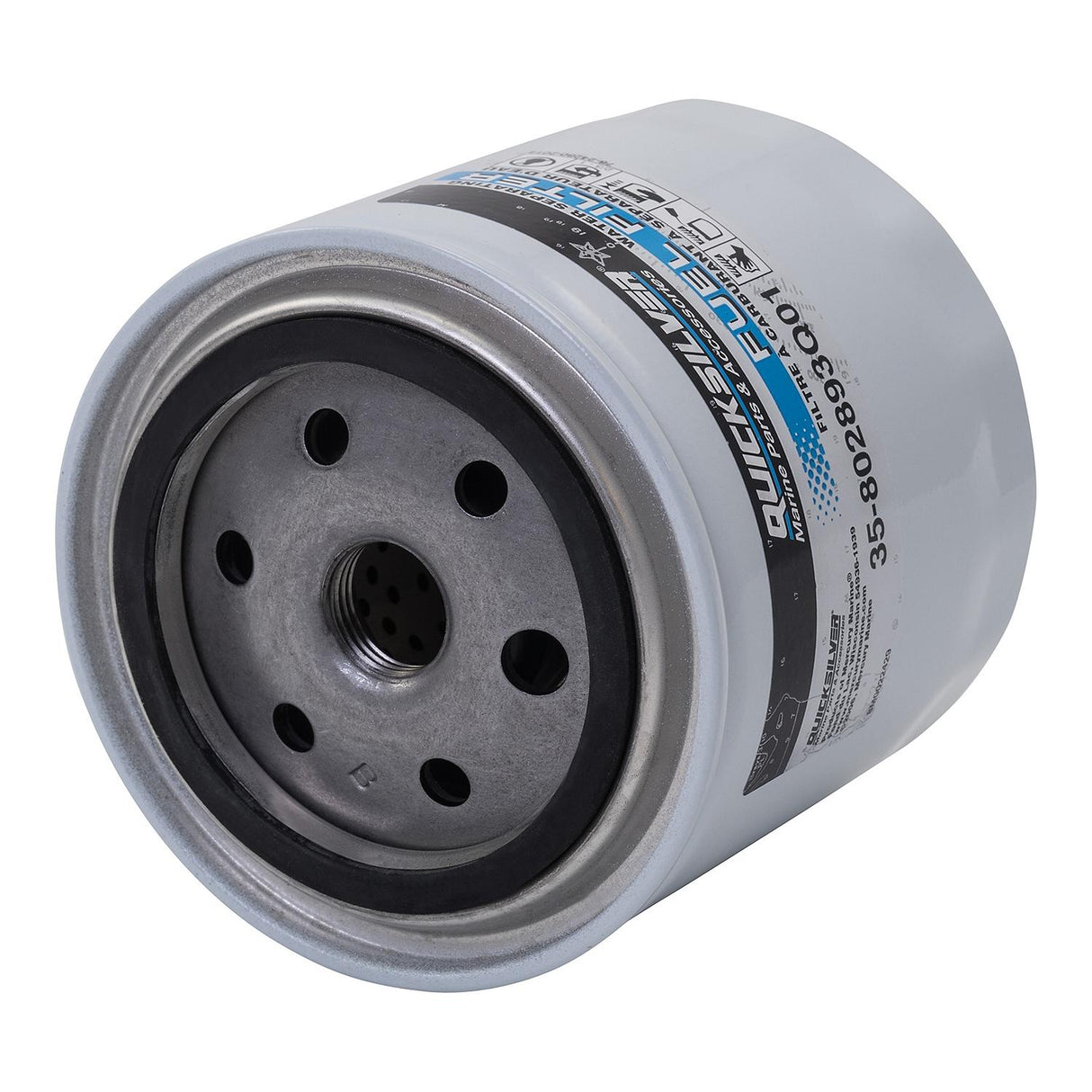 OEM Mercury / Quicksilver 802893Q01 Water Separating Fuel Filter for Mercury and Mariner Outboards and MerCruiser Sterndrive and Inboard Engines