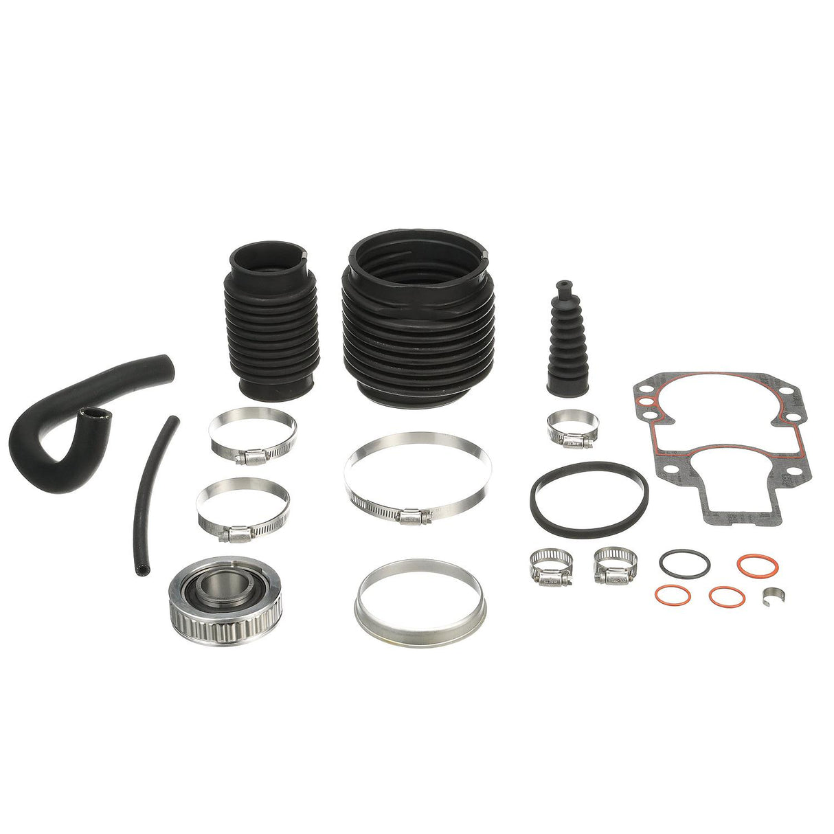 OEM Mercury / Quicksilver 803099T1 Sterndrive Transom Seal Repair Kit for MerCruiser Alpha One, Gen II Sterndrives w/ Exhaust Bellows