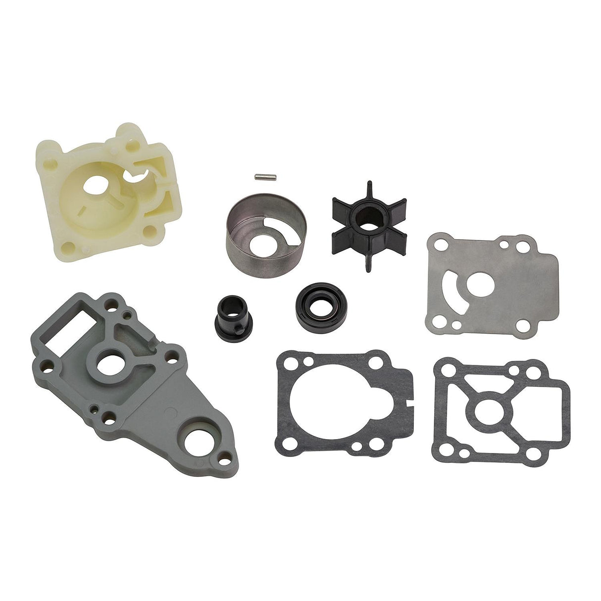 OEM Mercury / Quicksilver 803750A03 Replacement Water Pump Kit for Mercury and Mariner 8-9.9hp 4-Stroke Outboards