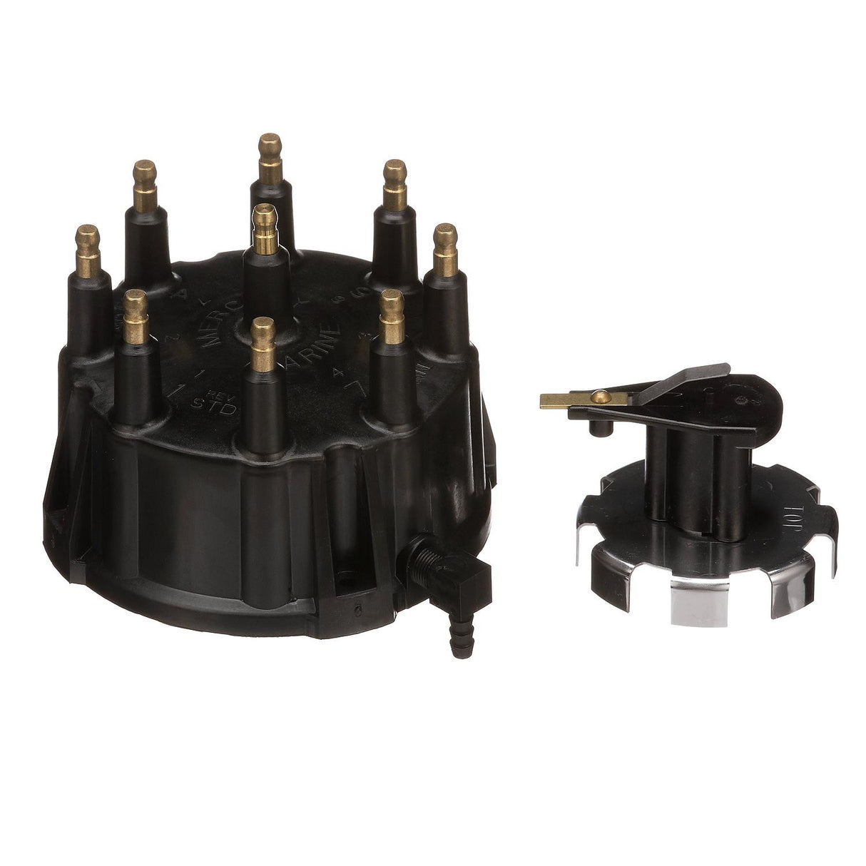 Mercury Cap and Rotor Kit 805759T3 for Marinized GM V8 Engines with Thunderbolt IV and V HEI Ignition Systems