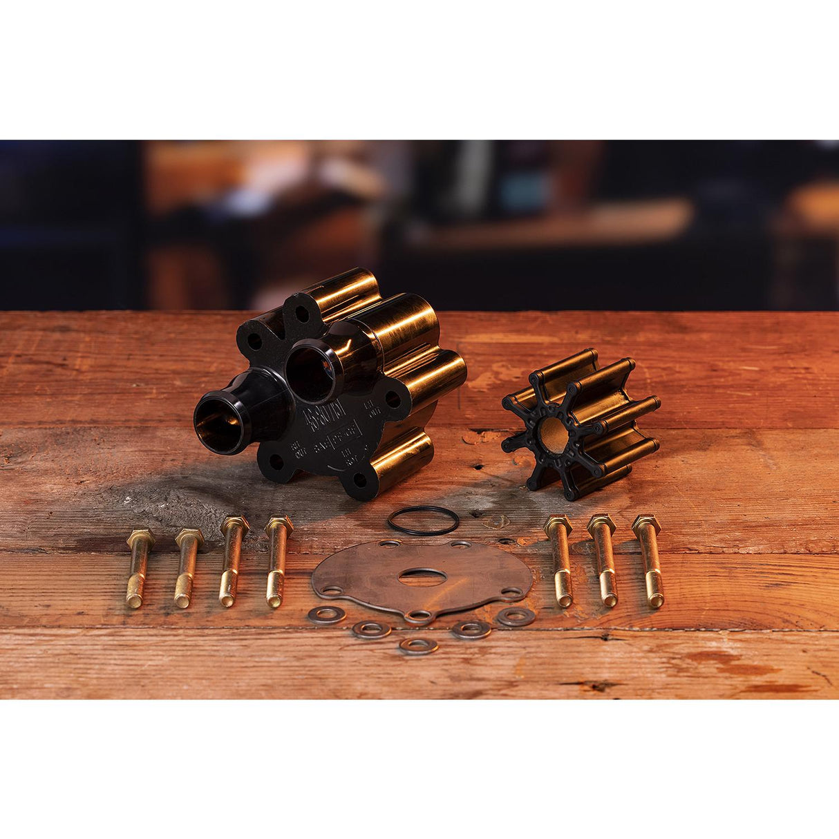 OEM Mercury / Quicksilver 807151A14 Sea Water Pump Body Kit for MerCruiser Engines w/ 1-Piece Engine Mounted Sea Water Pumps