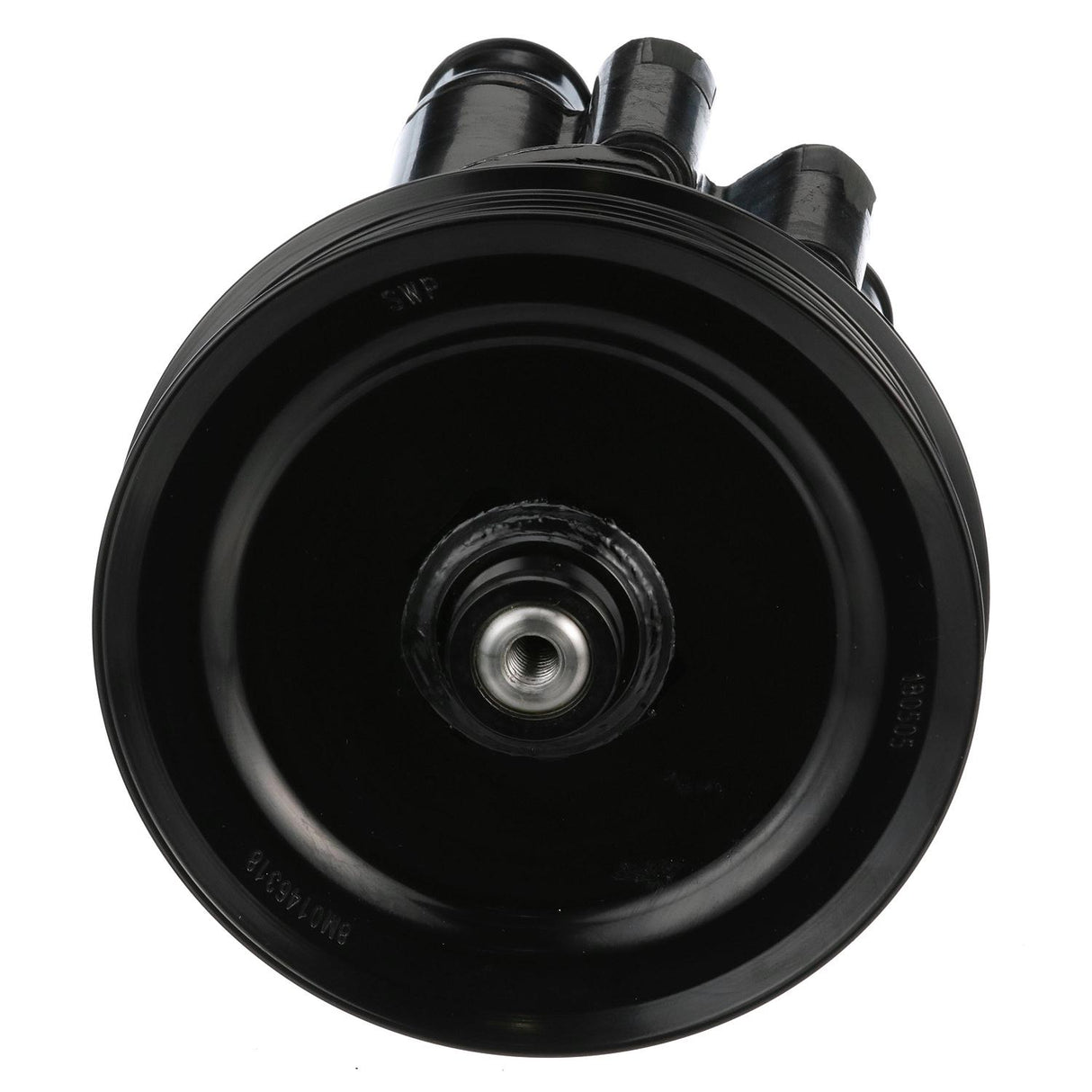 OEM Mercury / Quicksilver 807151A9 Sea Water Pump Housing for V6 and V8 MerCruiser Engines Made by General Motors w/ a Serpentine Belt Pulley System for Engine Accessories and Electrical Fuel Pumps