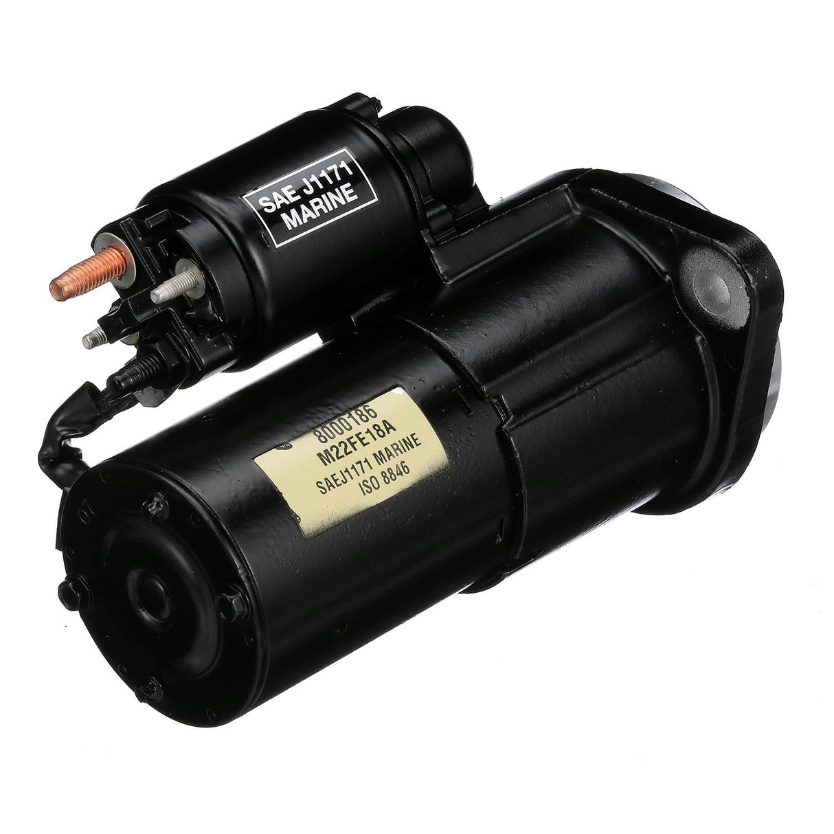 OEM Mercury / Quicksilver 808011A05 Starter Motor Assembly, Delco-Rear Entry Starter Motor Installations on Left-Hand Rotation MerCruiser Inboard Engines