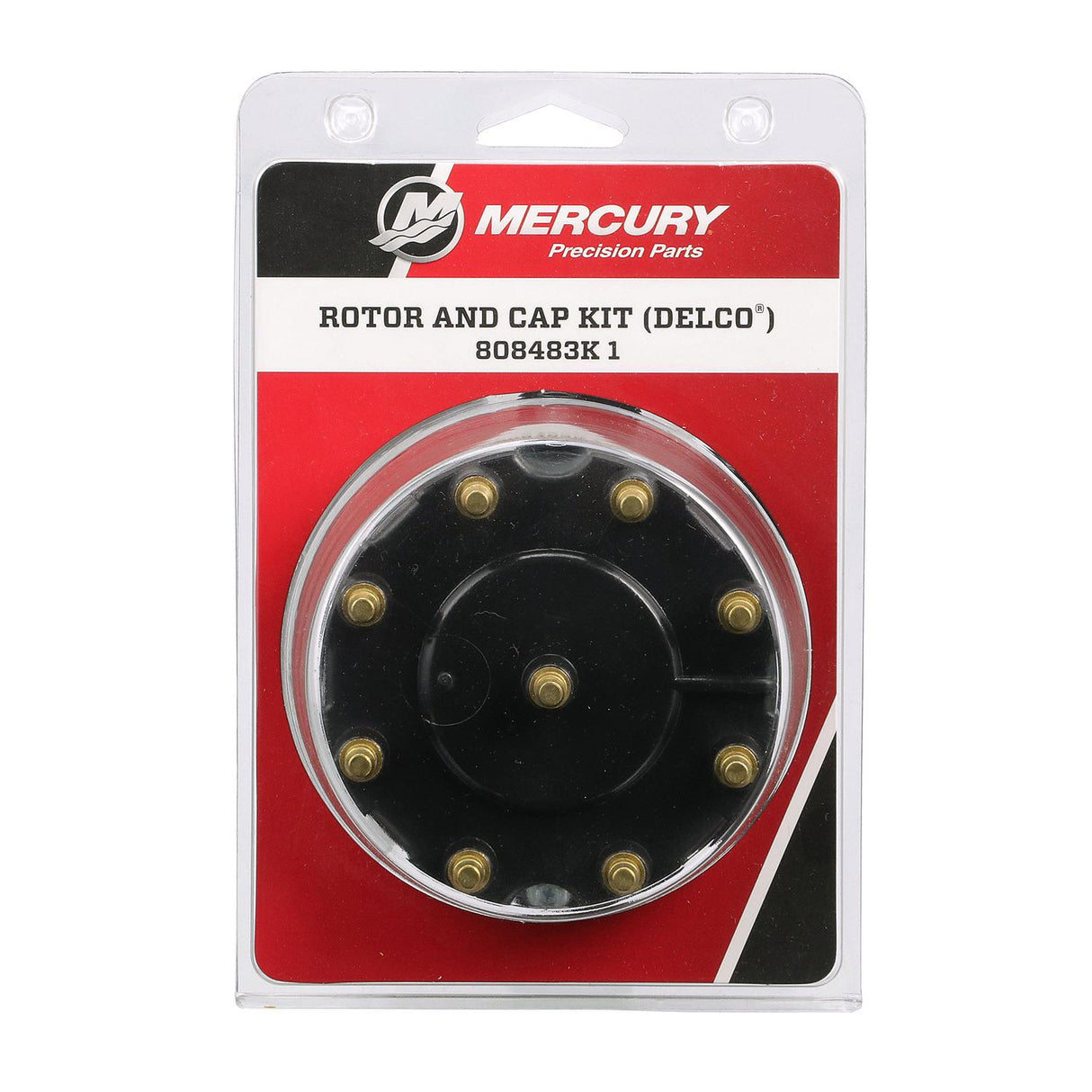 Mercury Ignition Cap and Rotor Kit 808483K1 for 1997 and Older V8 GM/MerCruiser Engines with Delco Ignition Systems