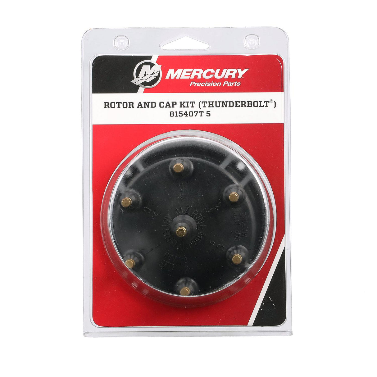 Mercury Replacement Ignition Rotor and Cap Kit 805759T3 for Marinized GM V6 Engines with Thunderbolt IV and V HEI Ignition Systems