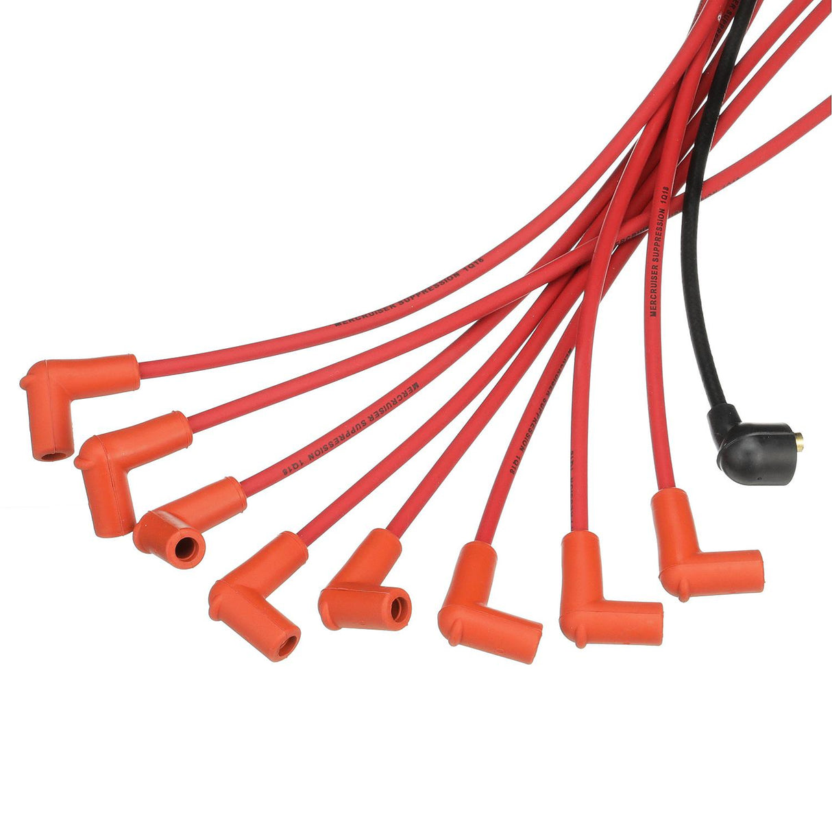 OEM Mercury / Quicksilver 816608Q61 Red Wire Spark Plug Wire Kit