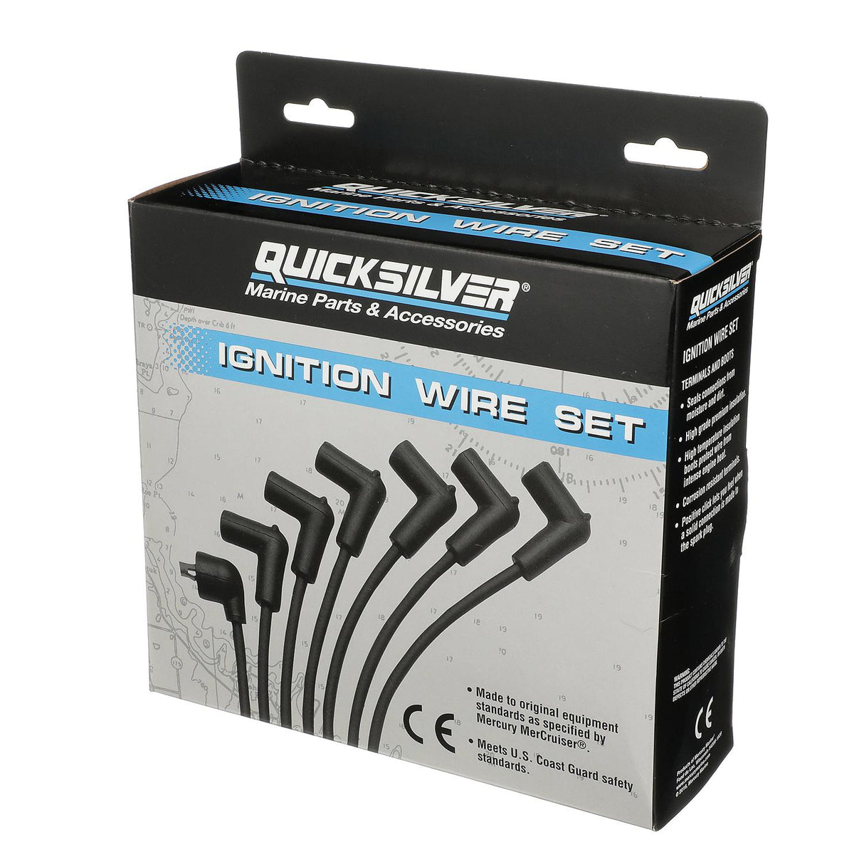 OEM Mercury / Quicksilver 816608Q70 Red Wire Spark Plug Wire Kit