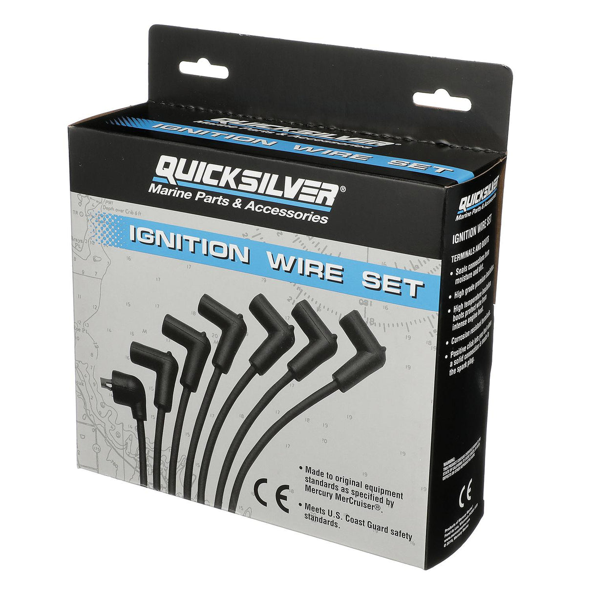 OEM Mercury / Quicksilver 816608Q71 Red Wire Spark Plug Wire Kit