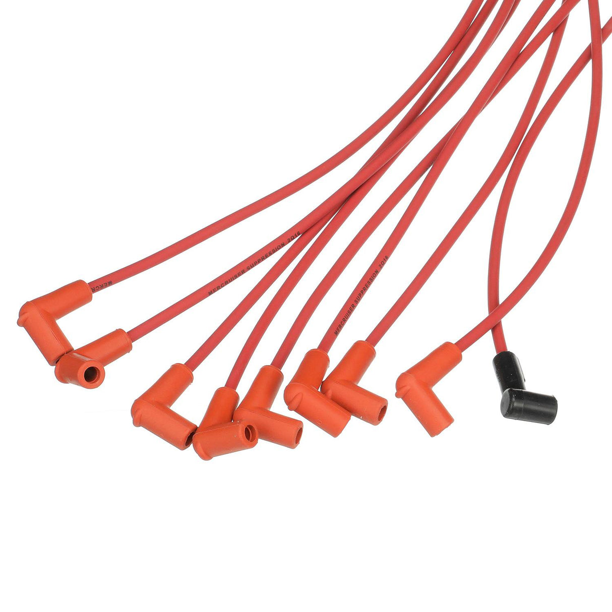 OEM Mercury / Quicksilver 816608Q78 Red Wire Spark Plug Wire Kit