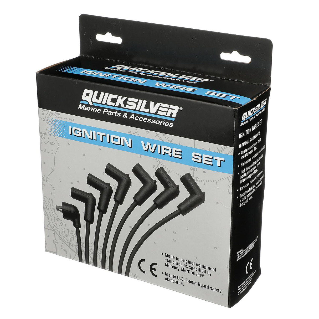 OEM Mercury / Quicksilver 816608Q80 Red Wire Spark Plug Wire Kit