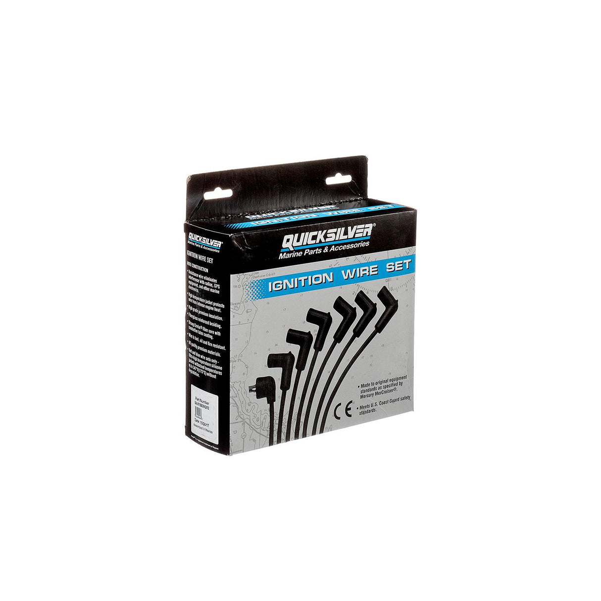 OEM Mercury / Quicksilver 816608Q82 Red Wire Spark Plug Wire Kit