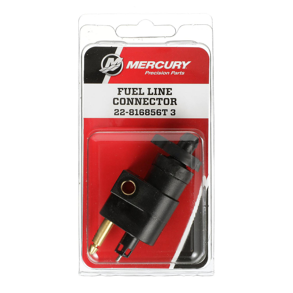 Mercury Quick-Disconnect Fuel Line Connector Kit 816856T3 for Vintage Mercury and Mariner Outboards