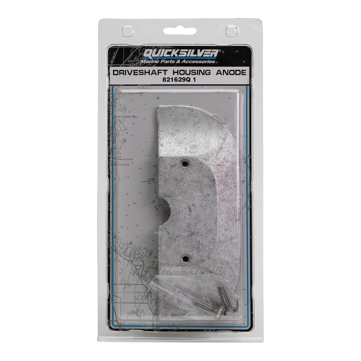 OEM MerCruiser / Quicksilver Aluminum Drive Shaft Housing Anode for MerCruiser Alpha One Gen II Sterndrive 821629Q1