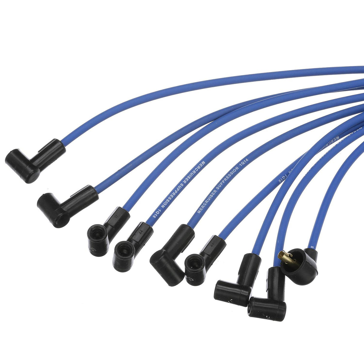 OEM Mercury / Quicksilver 847701Q24 Blue Wire Spark Plug Wire Kit