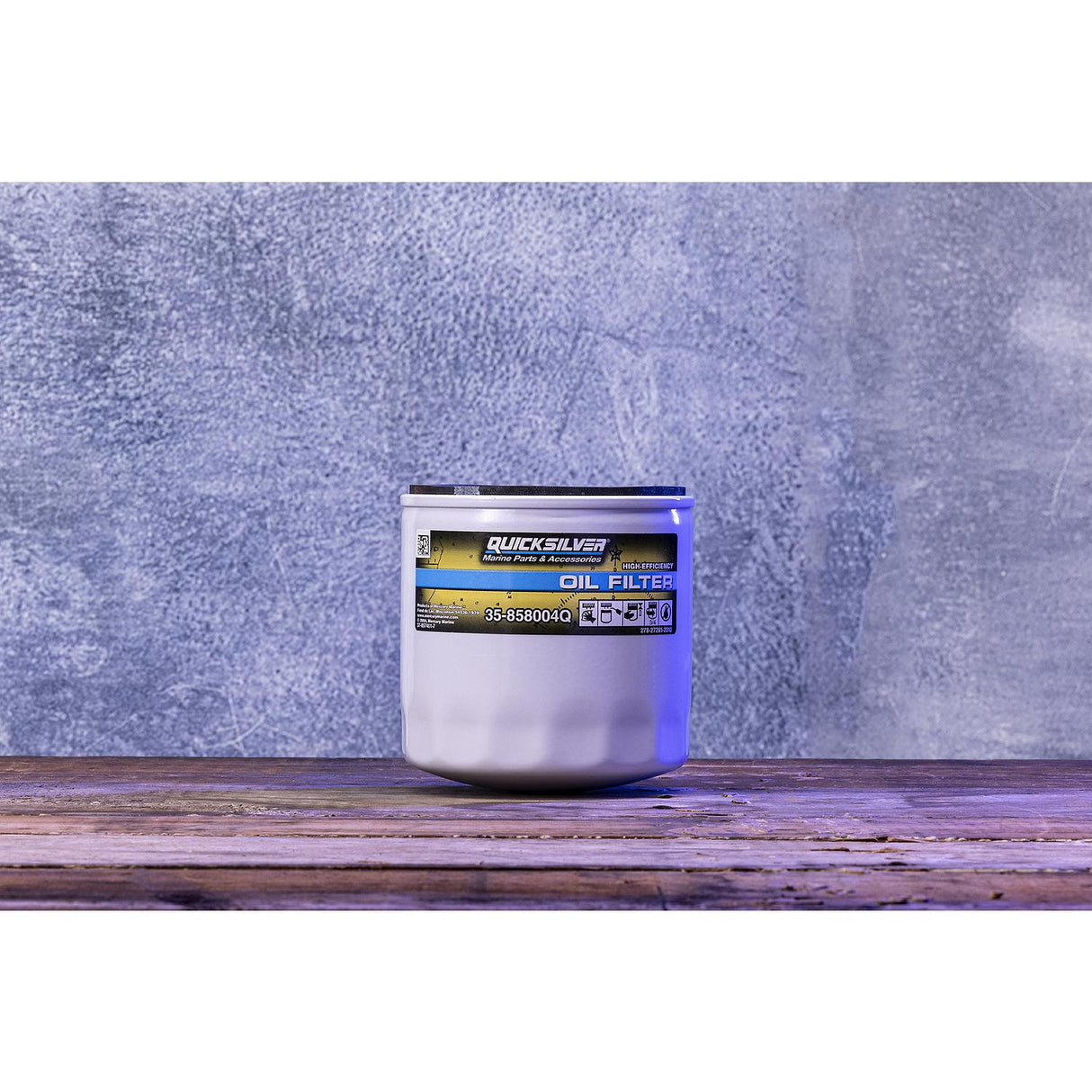 OEM Mercury / Quicksilver 858004Q High Performance Oil Filter for MerCruiser Sterndrive and Inboards Engines