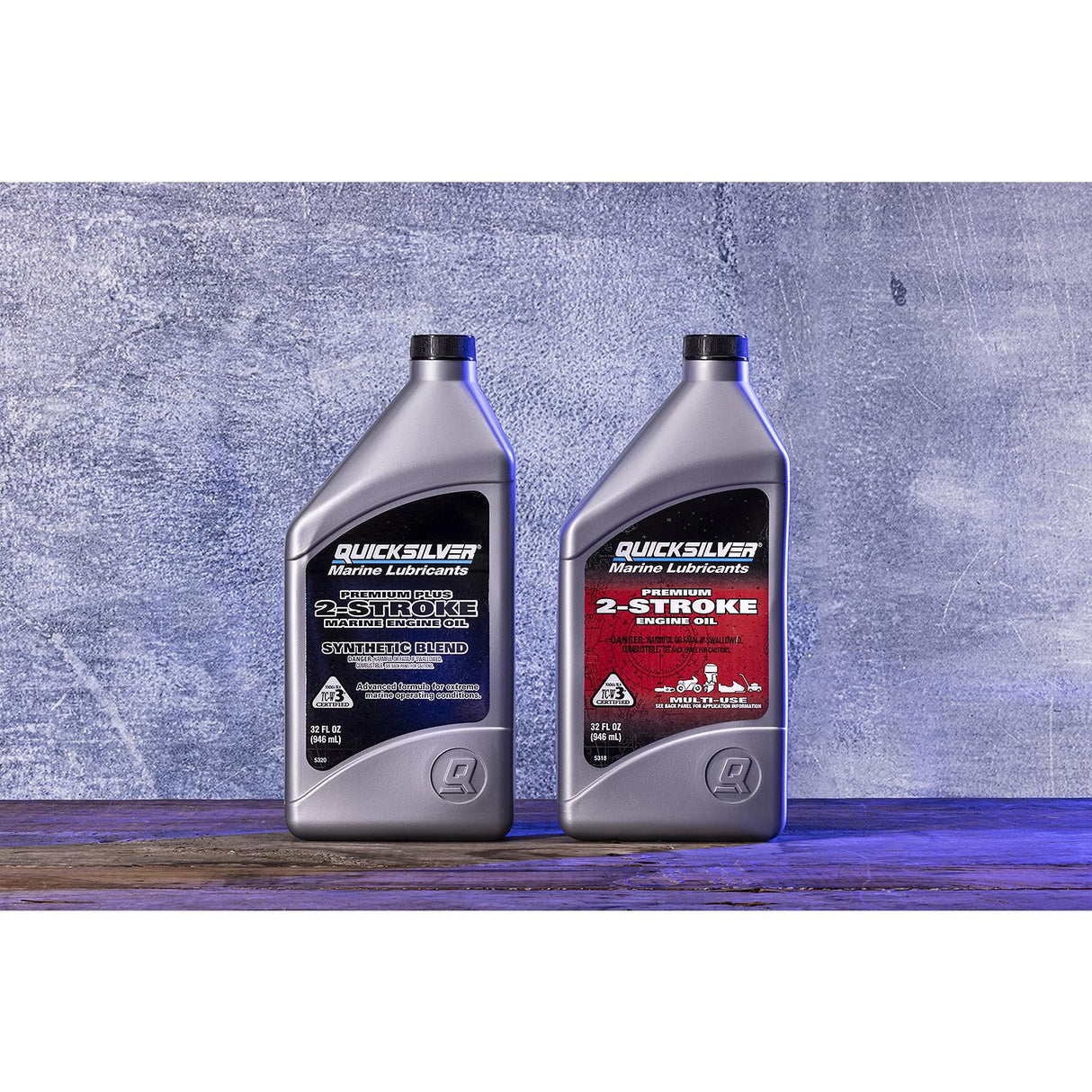 OEM Mercury / Quicksilver 858021Q01 Premium 2-Cycle TC-W3 Oil, Outboards, PWC, Snowmobiles, Motorcycles and Chainsaws, 1 Qt.