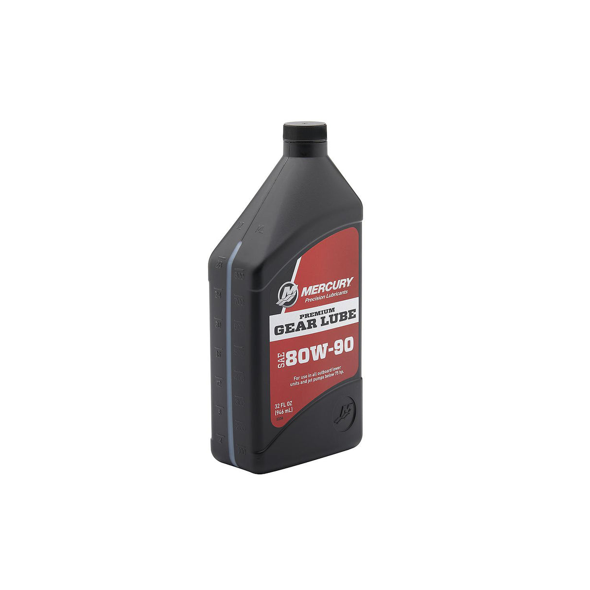 Mercury 858058K01 SAE 80W-90 Premium Gear Lube - 1 Quart Bottle