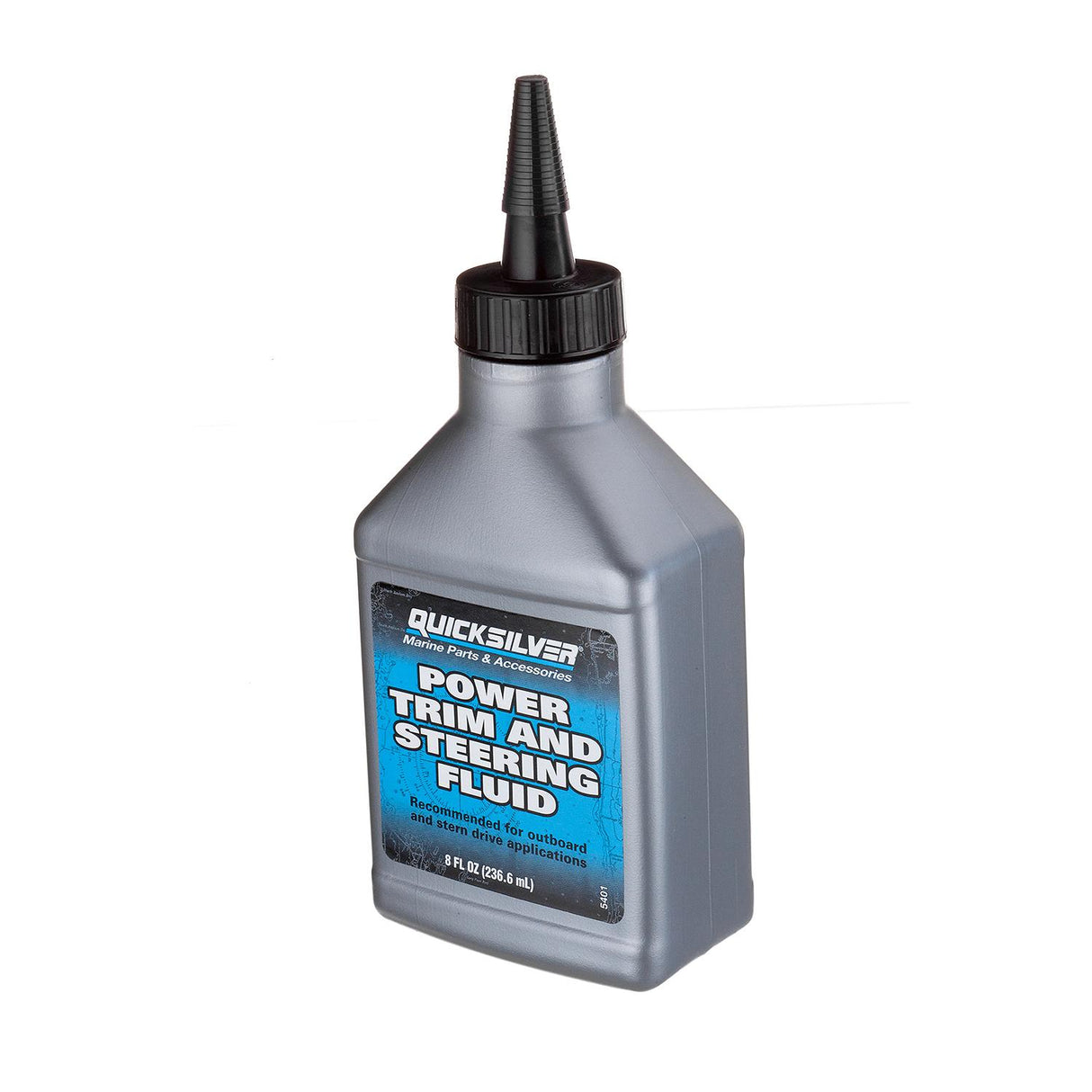 OEM Mercury / Quicksilver 858074Q01 Power Trim and Steering Fluid, 8 Oz. Bottle