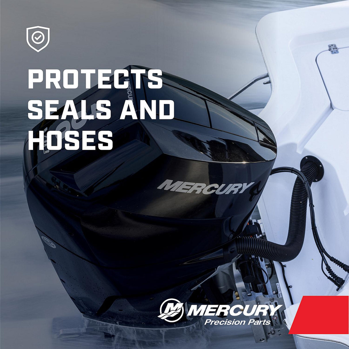 Mercury 858075K01 Power Trim and Steering Fluid - 1 Quart Bottle