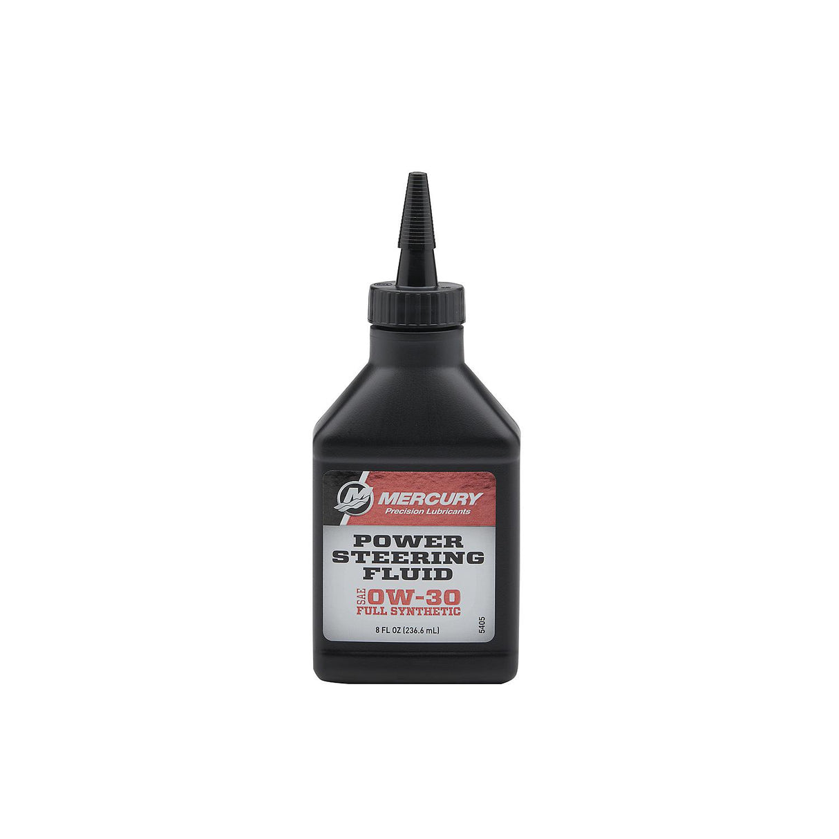 Mercury 858076K01 SAE 0W-30 Full Synthetic Power Steering Fluid - 8 oz Bottle