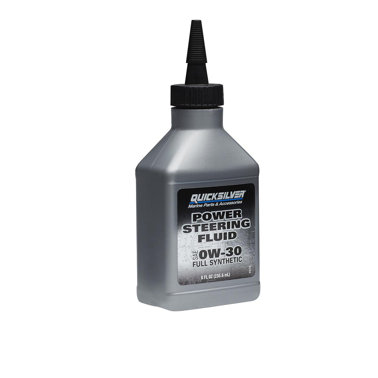 OEM Mercury / Quicksilver 858076Q01 Synthetic Power Steering Fluid, 8 oz. Bottle