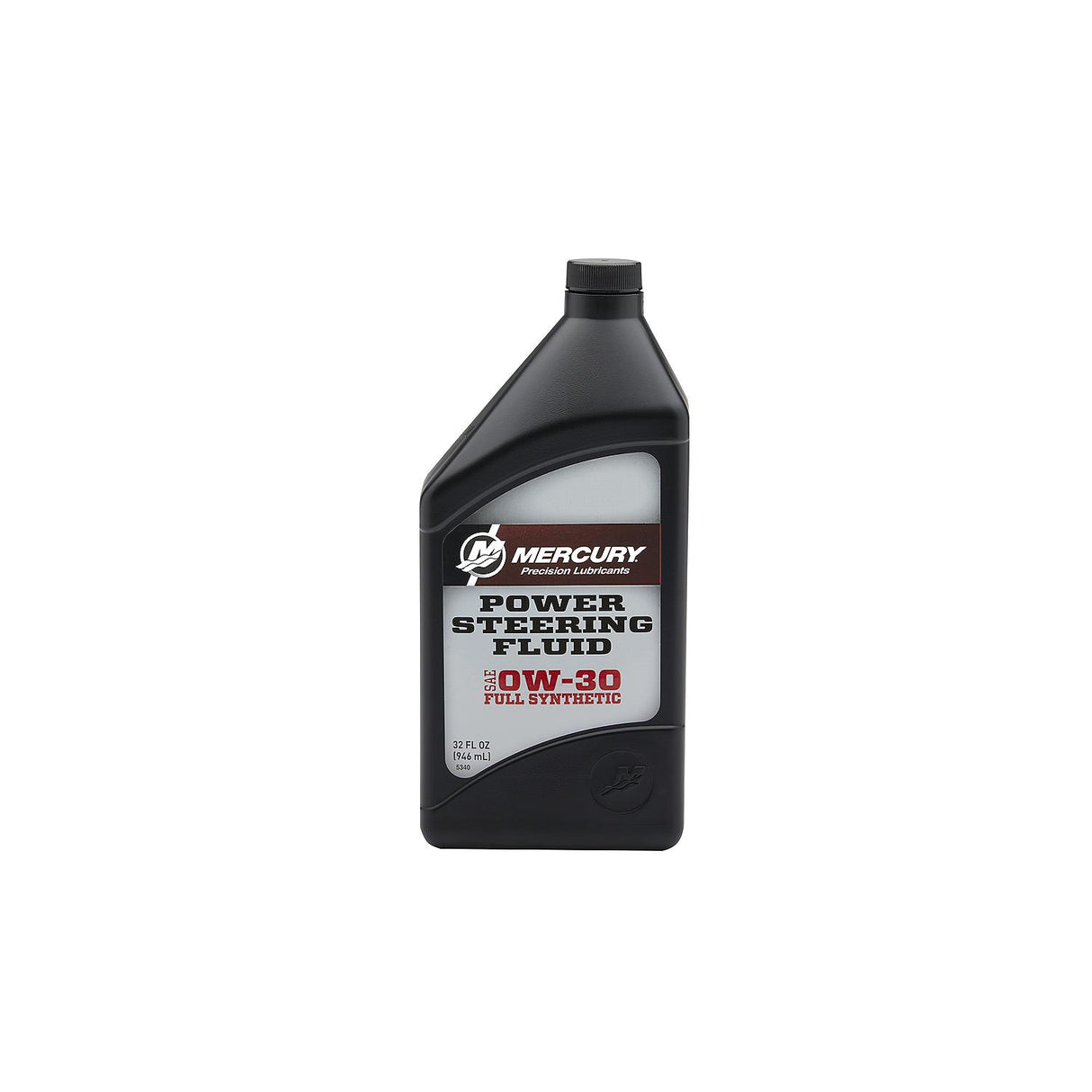 Mercury 858077K01 SAE 0W-30 Full Synthetic Power Steering Fluid - 32 oz Bottle