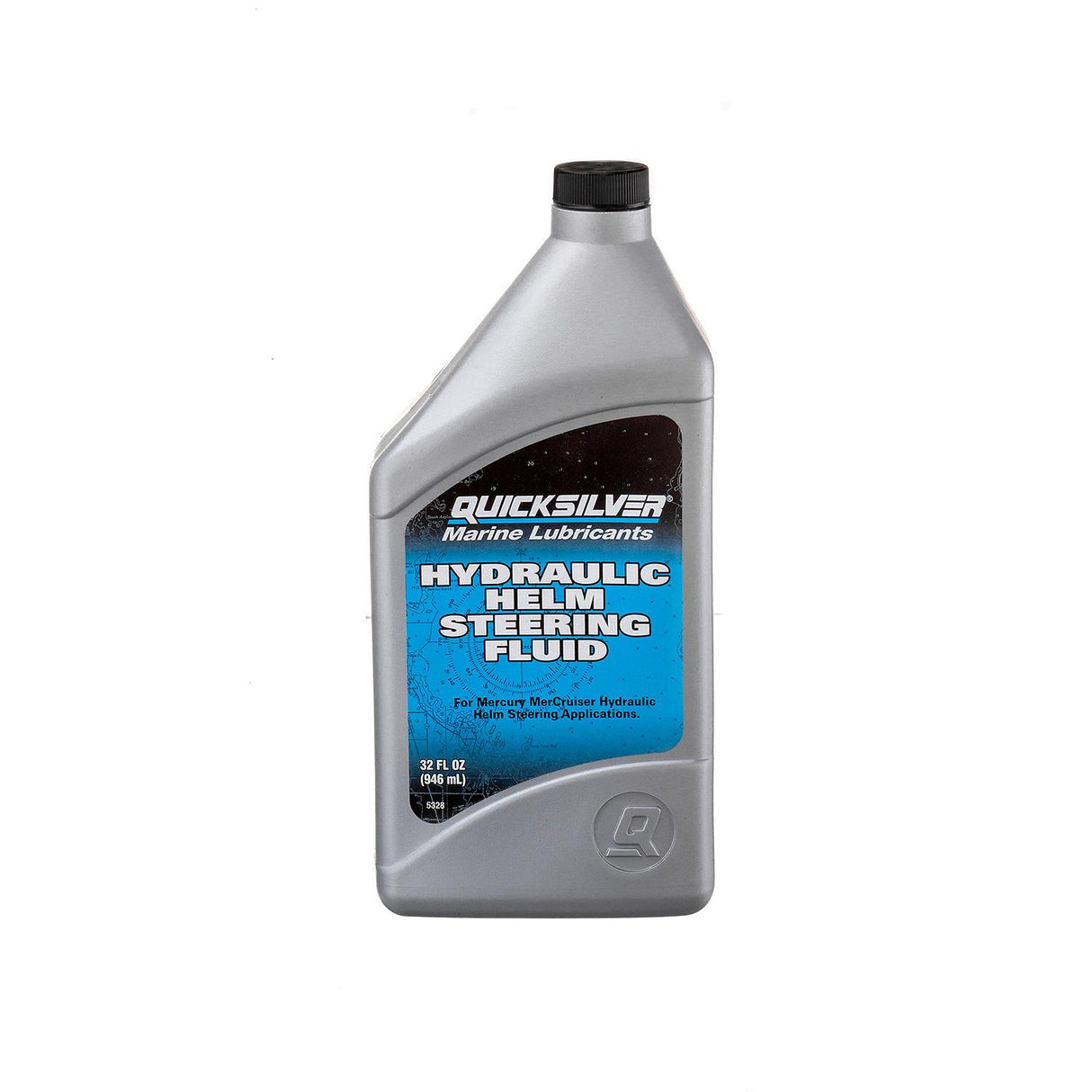 OEM Mercury / Quicksilver 858078Q01 Hydraulic Helm Steering Fluid, 32 Oz. Bottle