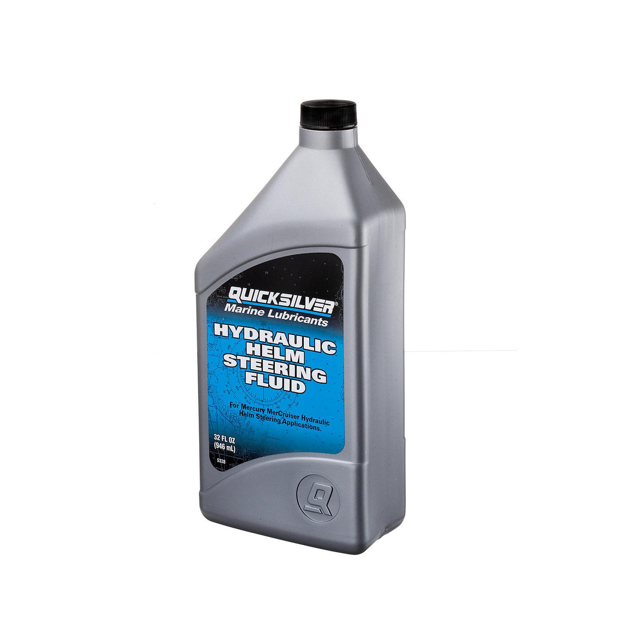 OEM Mercury / Quicksilver 858078Q01 Hydraulic Helm Steering Fluid, 32 Oz. Bottle